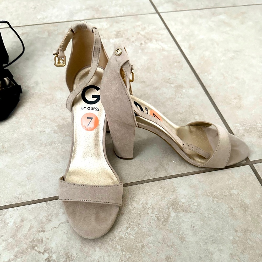G by Guess nude heels